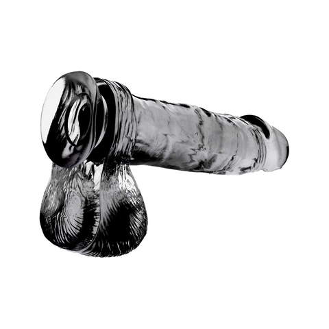 DONG WITH SUCTION CUP - CLEAR 7.25"