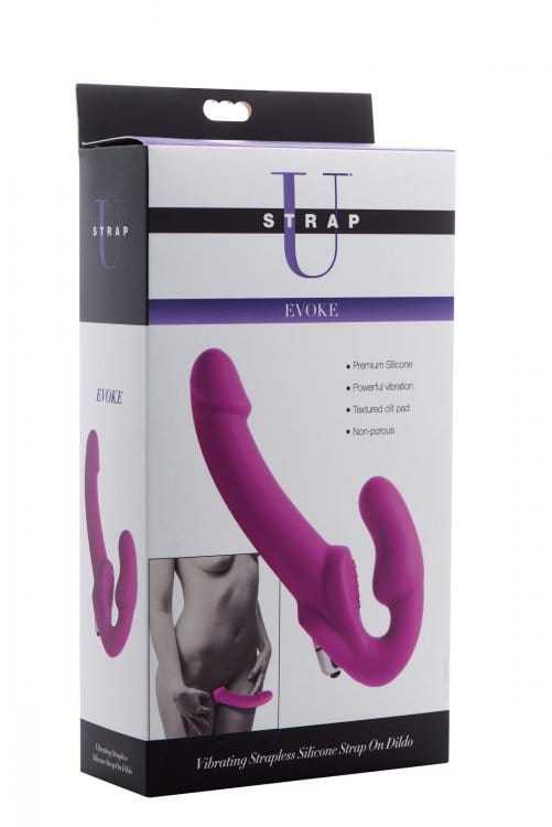 Strap-U Evoke Vibrating Strapless Strap On Amazing Intimate Essentials Strap-U Evoke Vibrating Strapless Strap On Amazing Intimate Essentials
