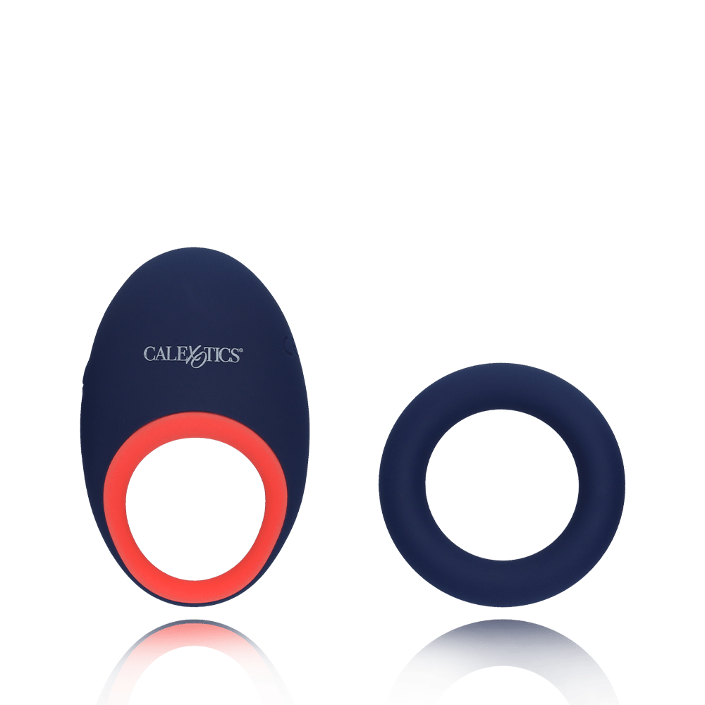 Link Up Max Silicone Rechargeable Vibrating Cock Ring By CalExotics