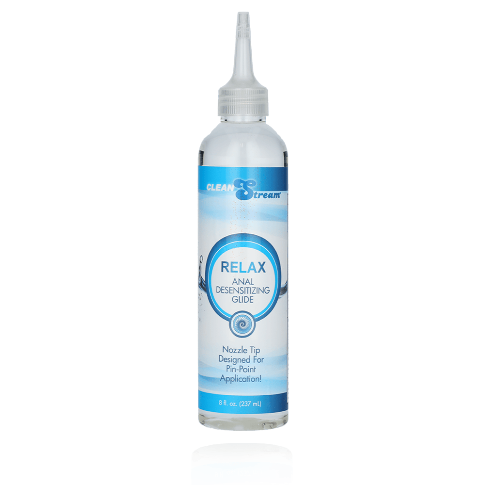Cleanstream Relax Desensitizing Lube W/ Nozzle Tip 8Oz Amazing Intimate Essentials Cleanstream Relax Desensitizing Lube W/ Nozzle Tip 8Oz Amazing Intimate Essentials