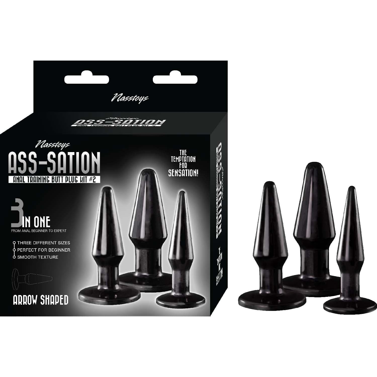 Ass-Sation Kit 2 - Black Amazing Intimate Essentials Ass-Sation Kit 2 - Black Amazing Intimate Essentials