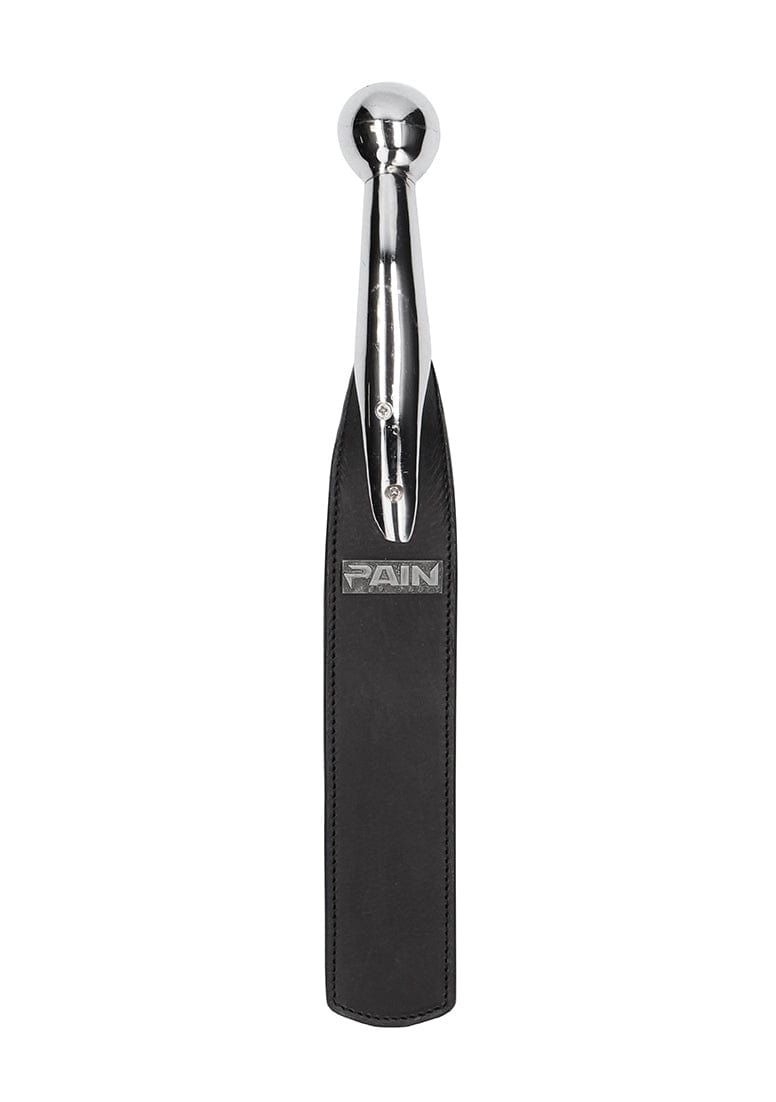 Ouch! Ball Metal Handle with Saddle Leather Paddle – Amazing