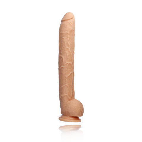 DICK RAMBONE COCK - WHITE - 17"