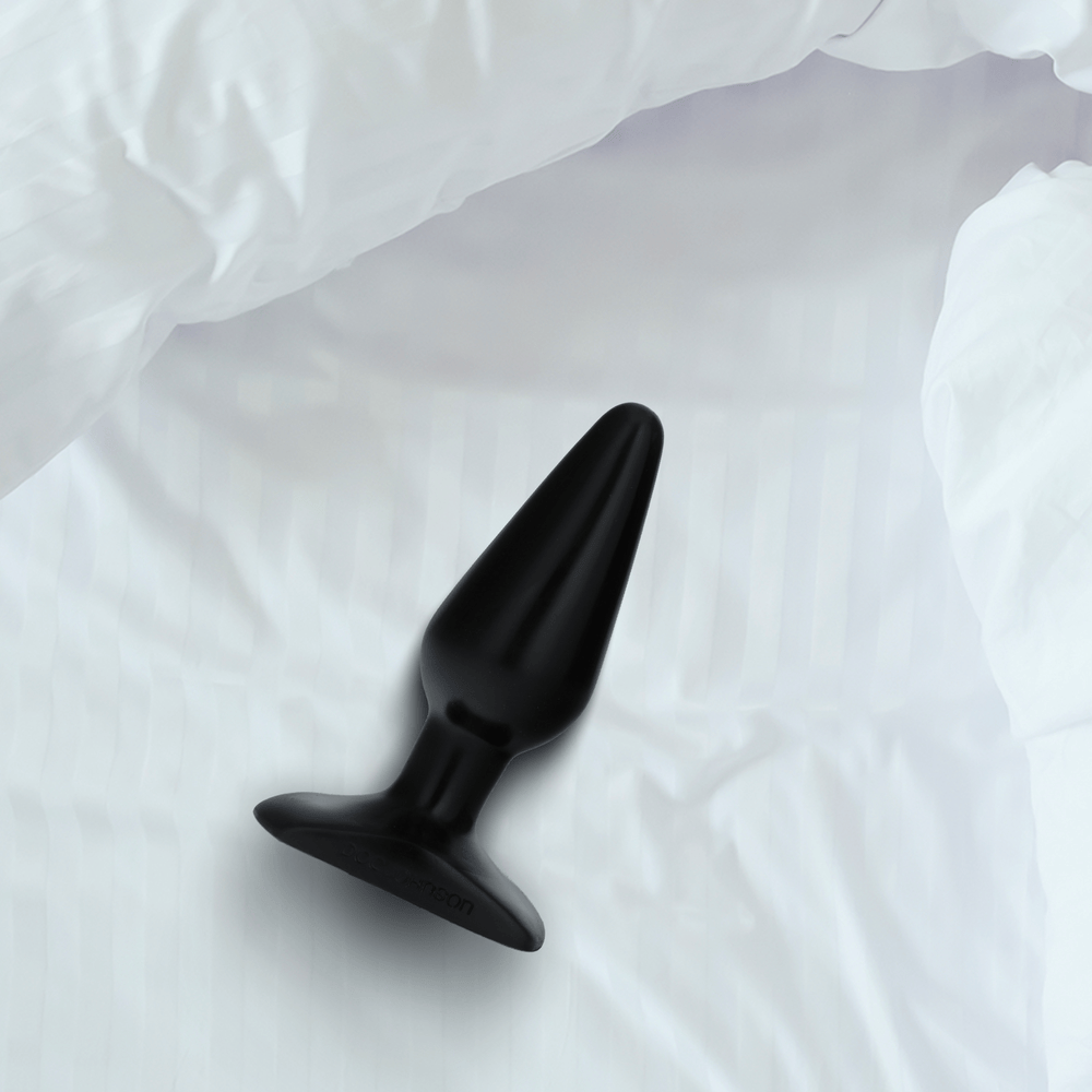 BUTT PLUG - BLACK - MEDIUM