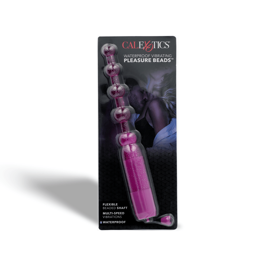 VIBRATING PLEASURE BEADS - PURPLE