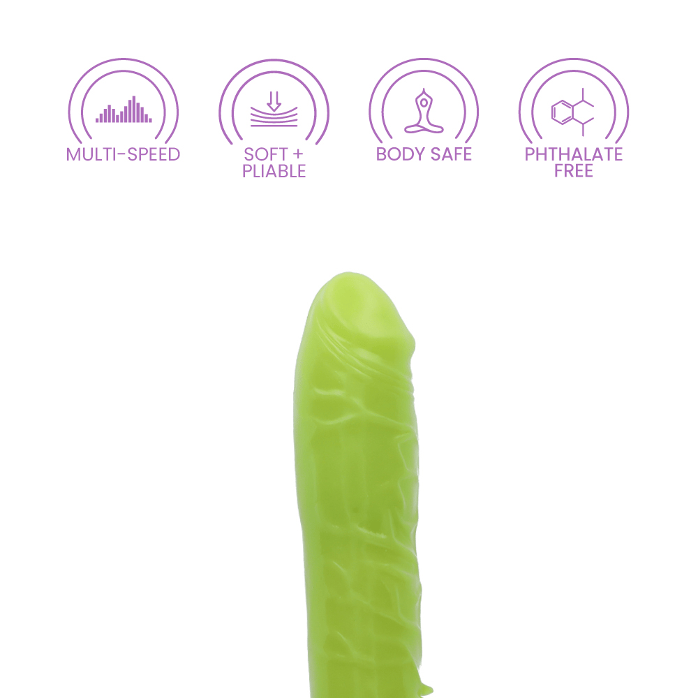 GLOW-IN-THE-DARK JELLY VIBE - 7"