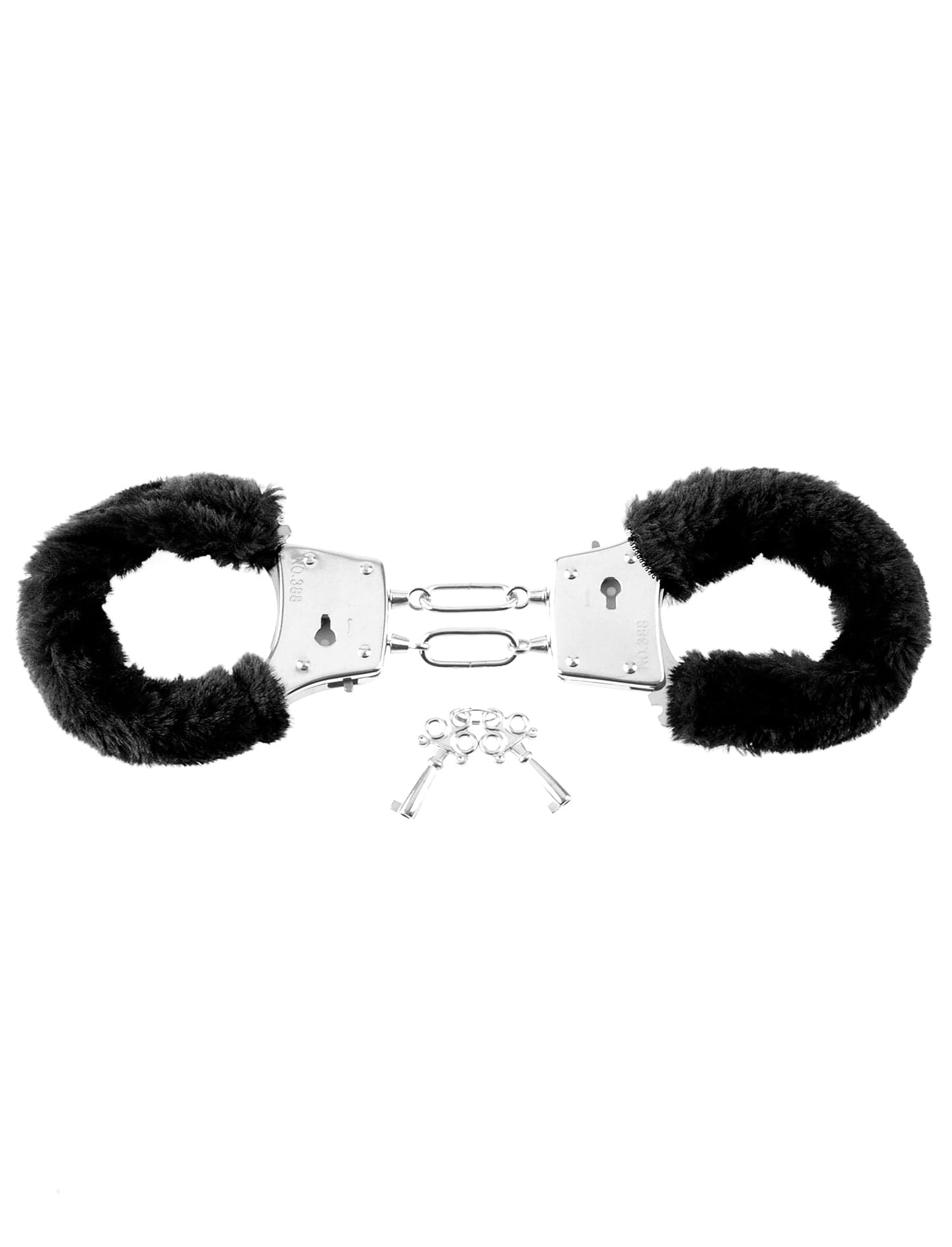BEGINNERS FURRY CUFFS - BLACK