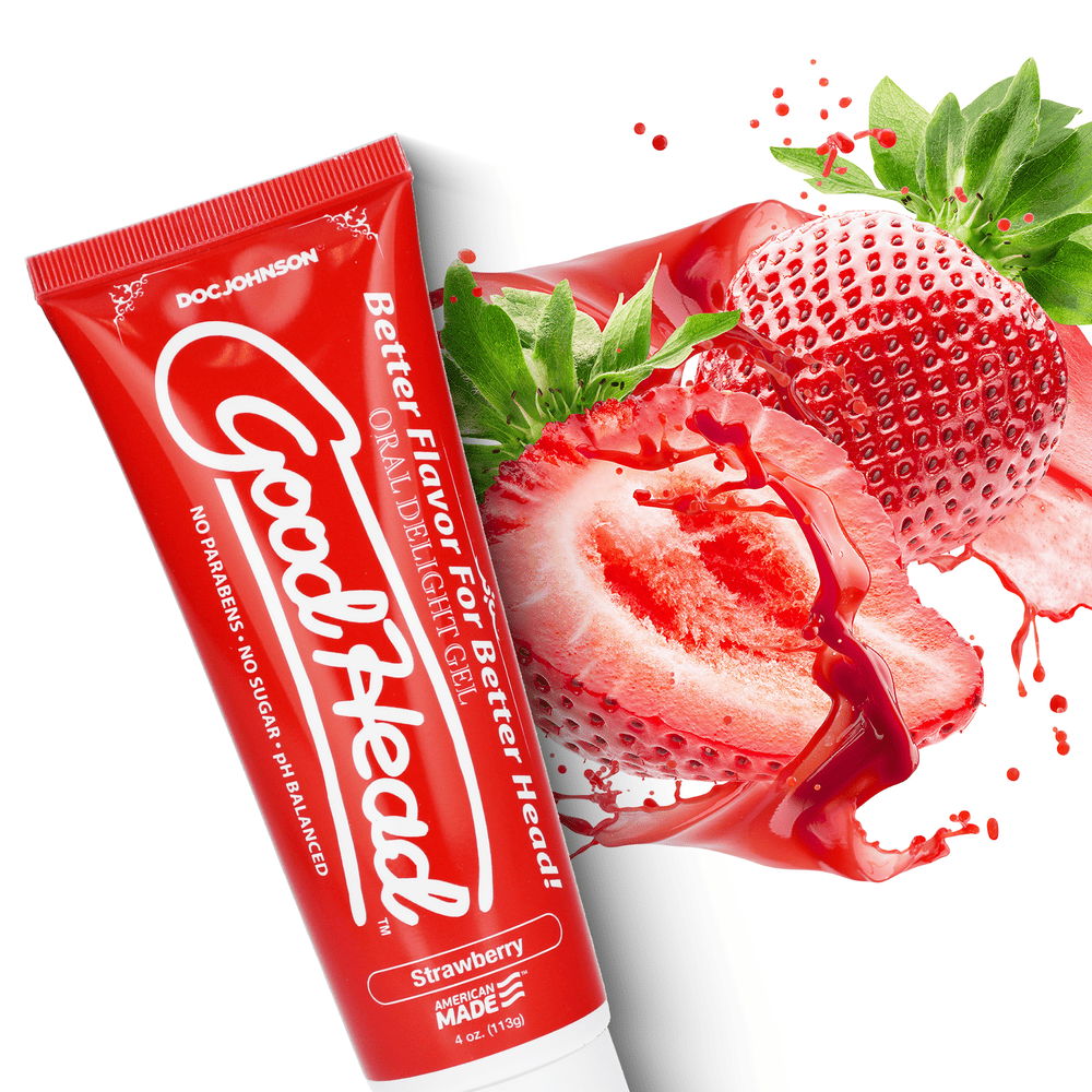 Good Head - Oral Delight Gel - Strawberry - 4 oz.