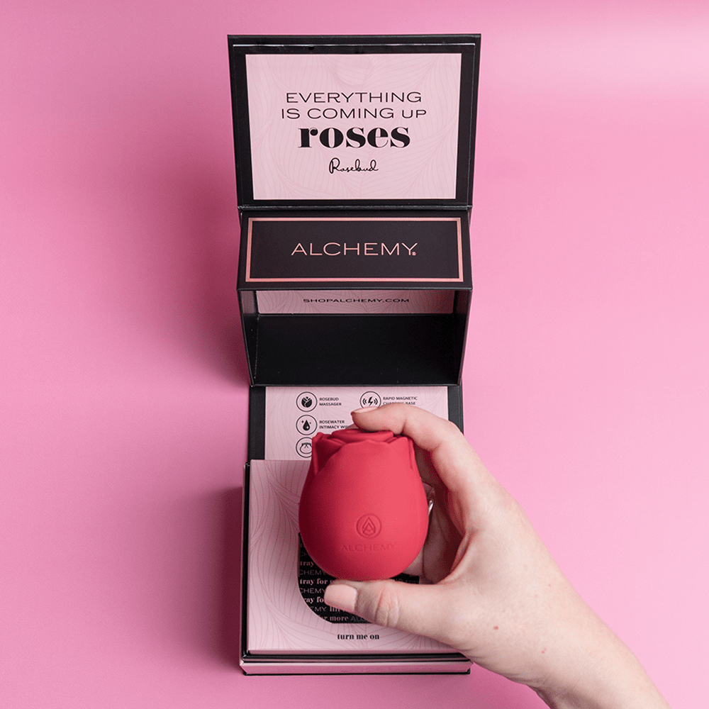 Alchemy Rosebud Luxury Air-Pulse Massager