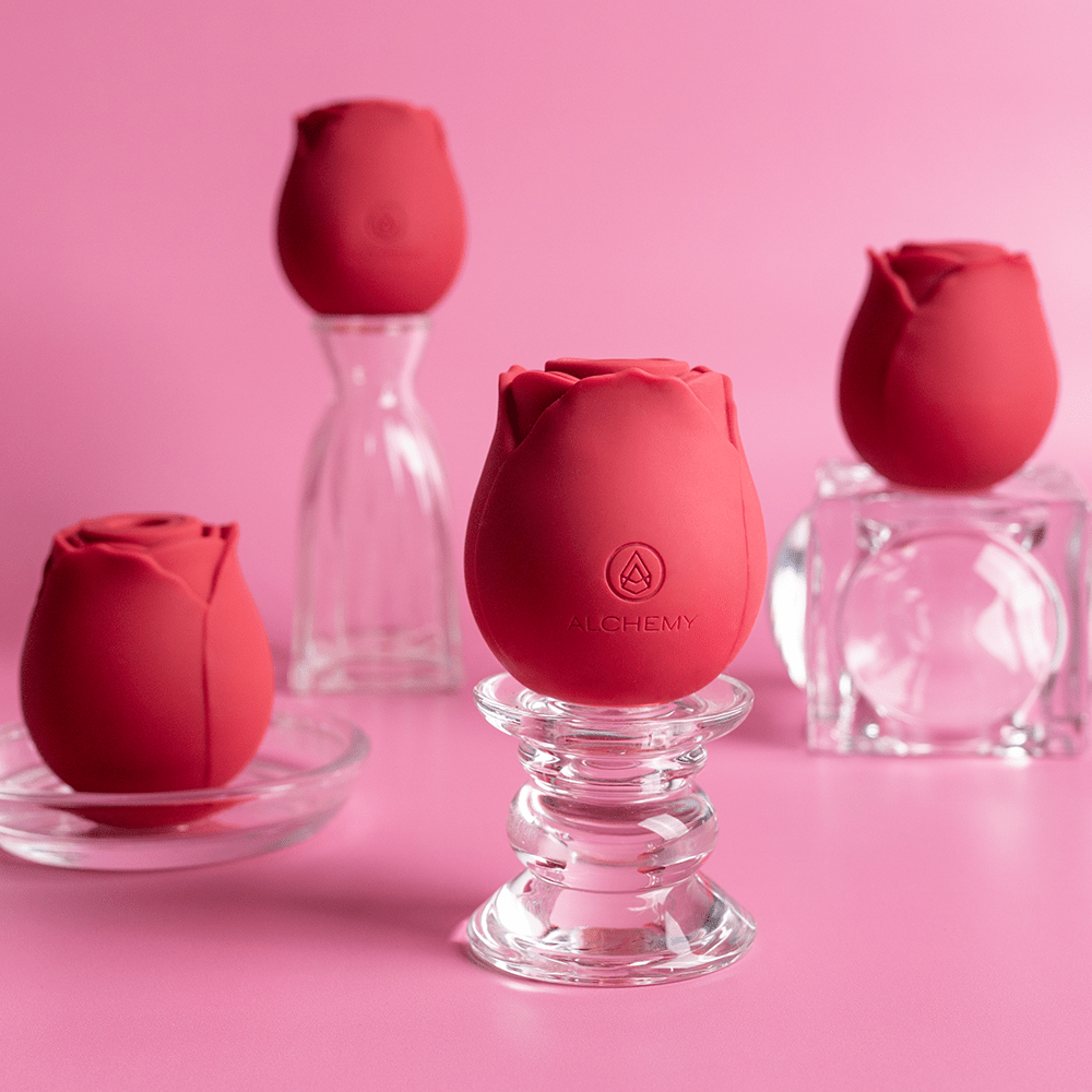 Alchemy Rosebud Luxury Air-Pulse Massager