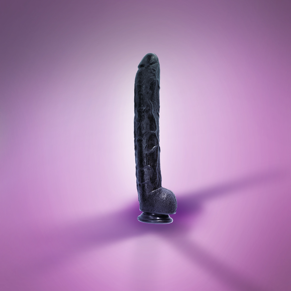 DICK RAMBONE COCK - BLACK - 17"