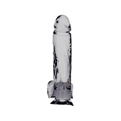 DONG WITH SUCTION CUP - CLEAR 7.25"