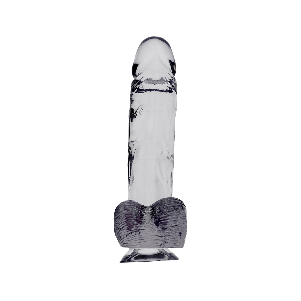 DONG WITH SUCTION CUP - CLEAR 7.25"