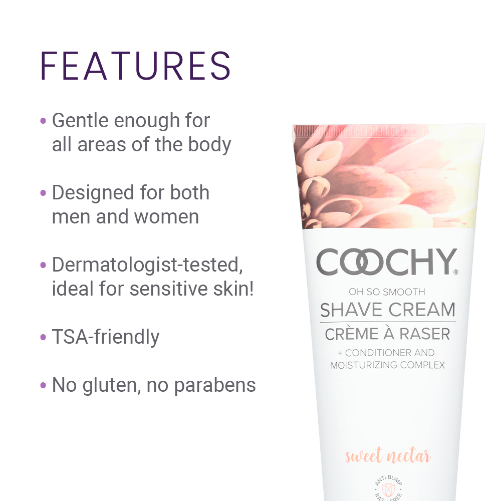 SHAVE CREAM - SWEET NECTAR - 7.2OZ