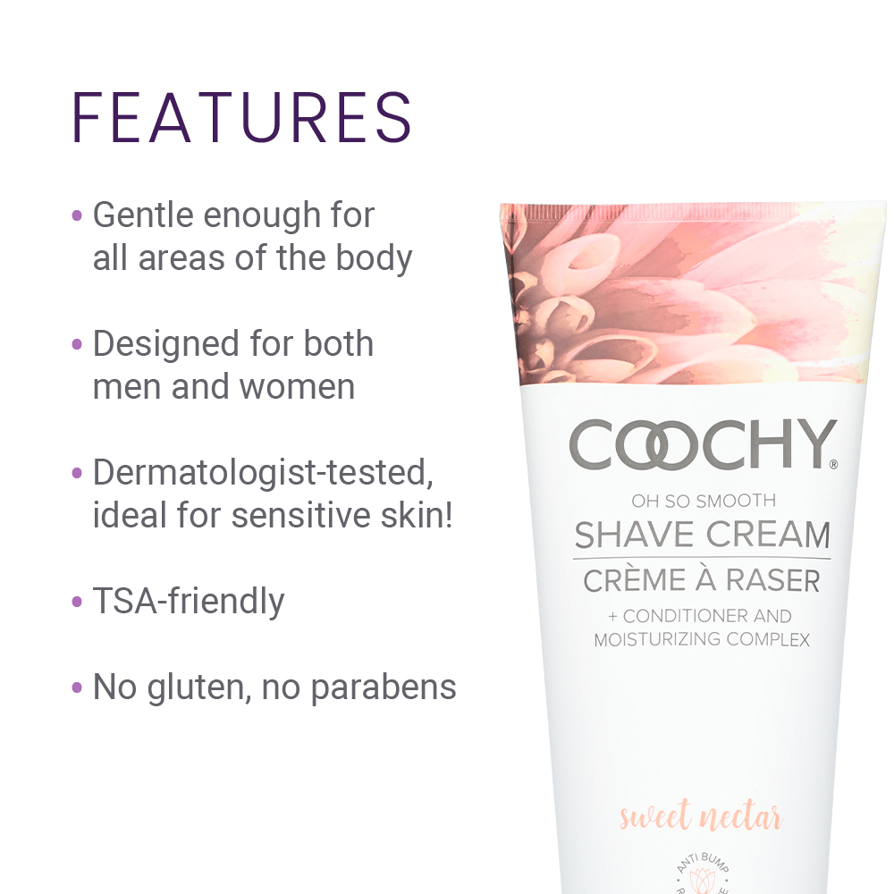 SHAVE CREAM - SWEET NECTAR - 12.5OZ