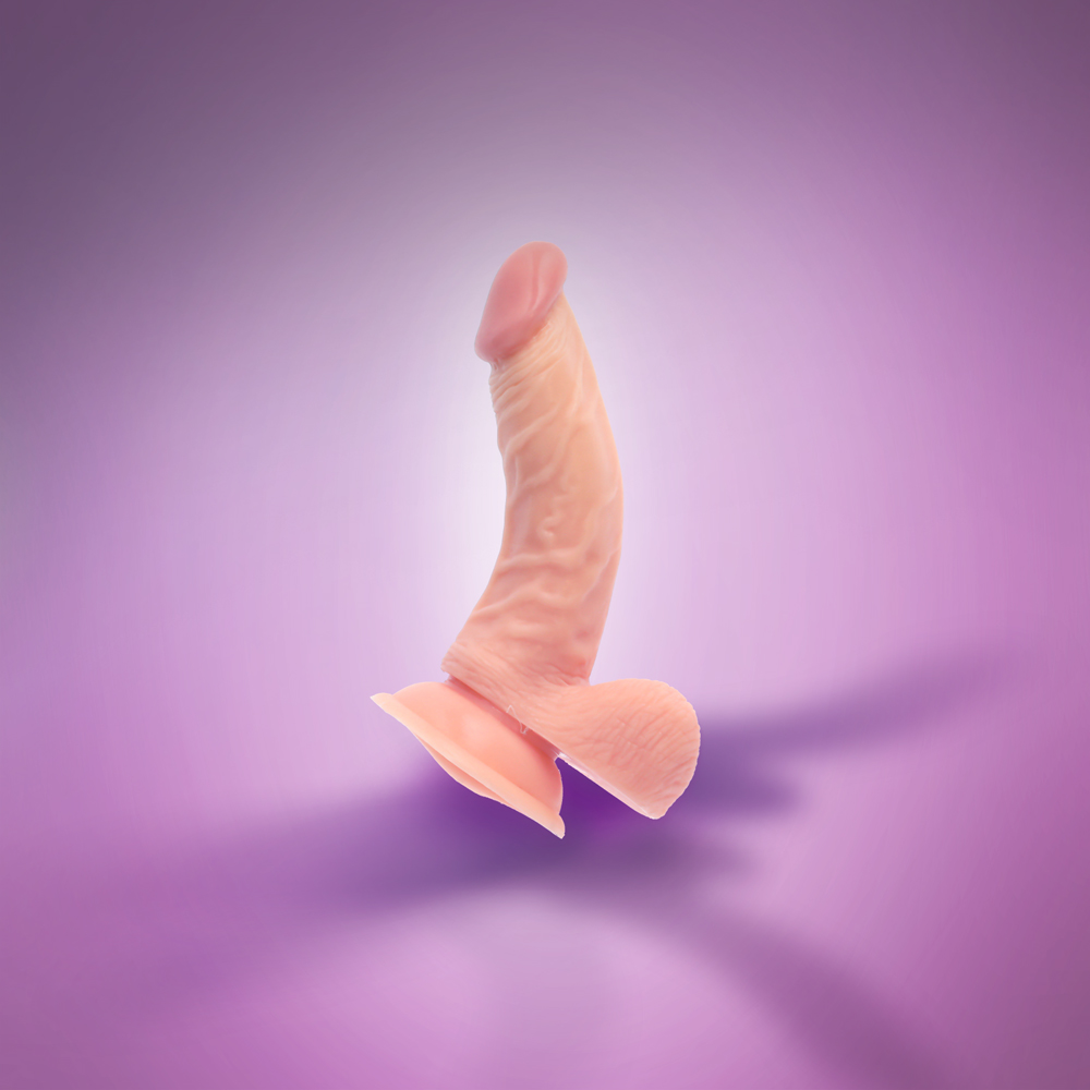 DONG WITH BALLS - FLESH - 6.5"