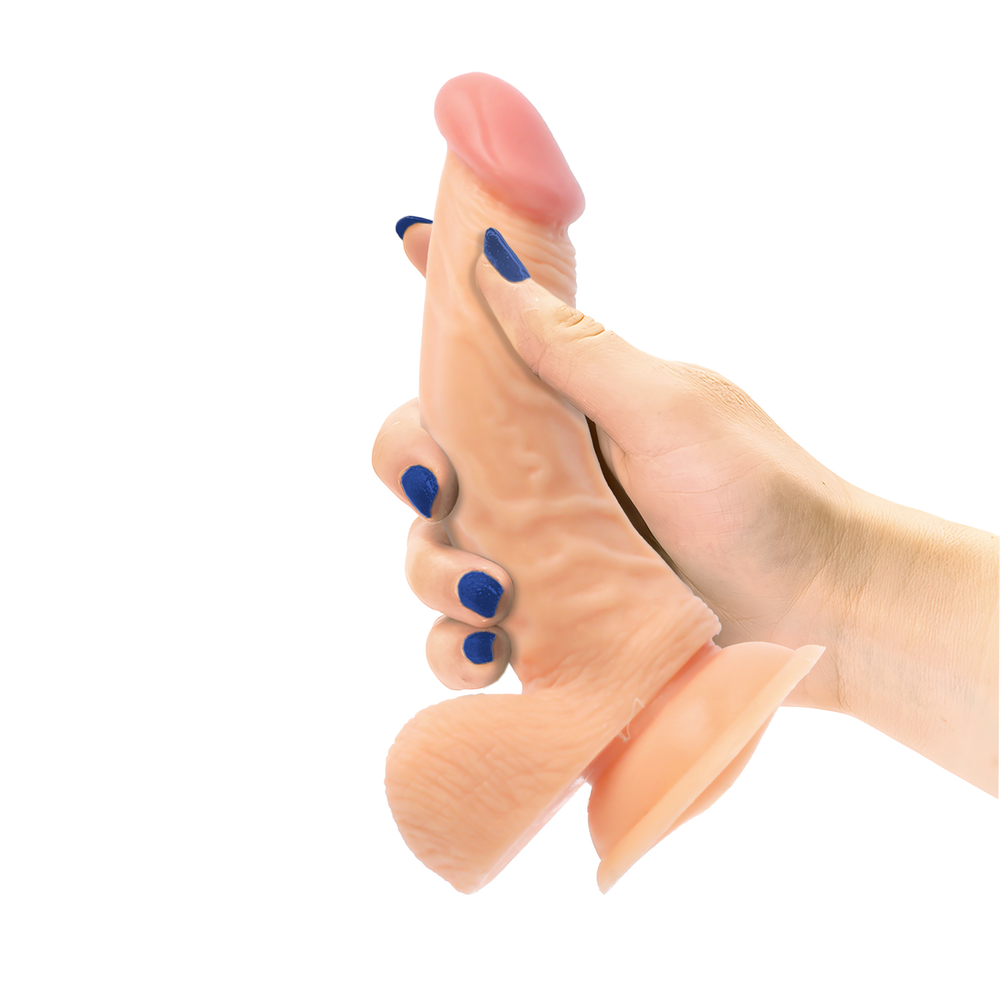 DONG WITH BALLS - FLESH - 6.5"