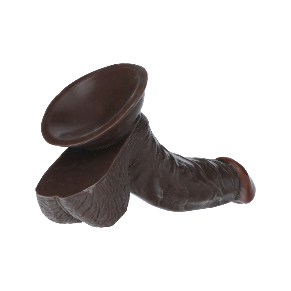 DONG WITH BALLS - BROWN - 6.5"