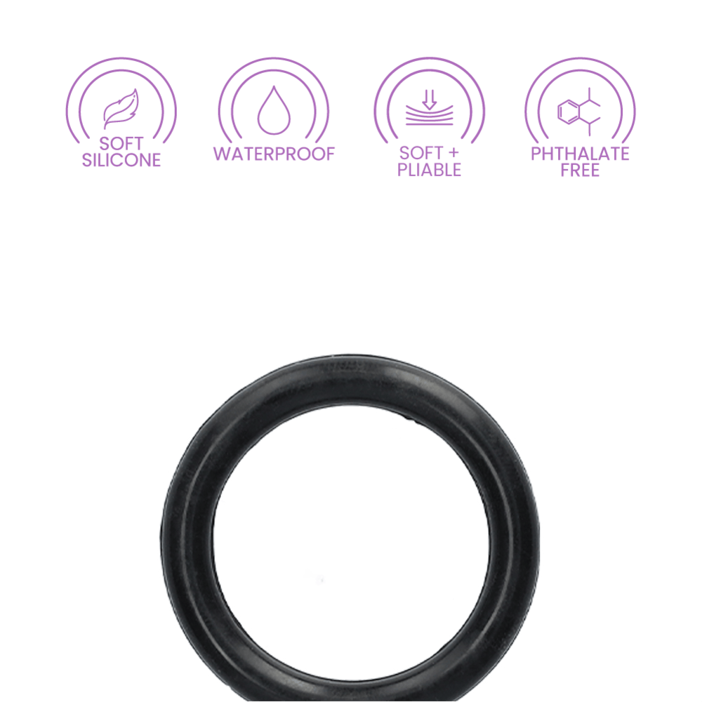 Dr. Joel Kaplan® Silicone Prolong Ring™ - Black