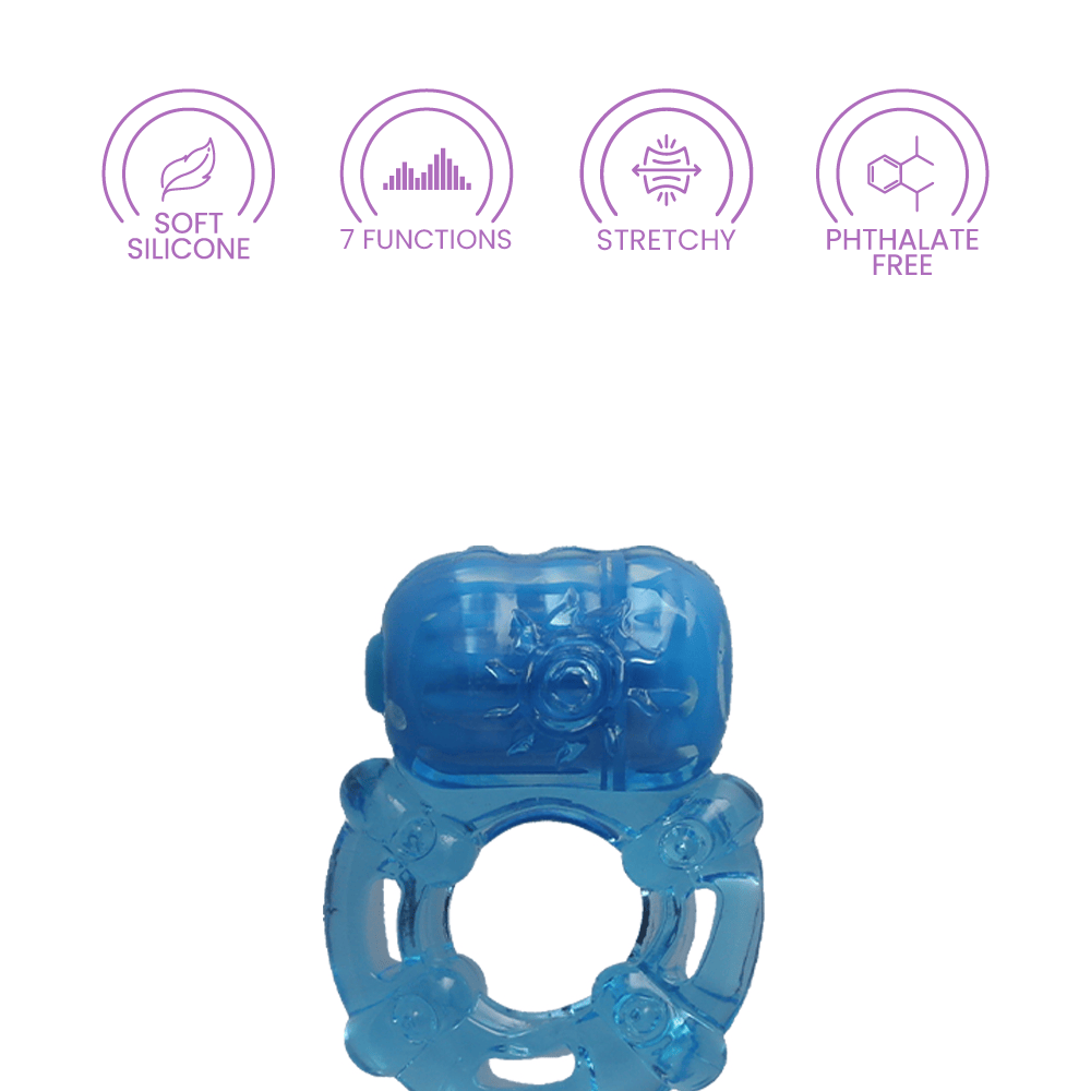 PULSATING ERECTION KEEPER - BLUE