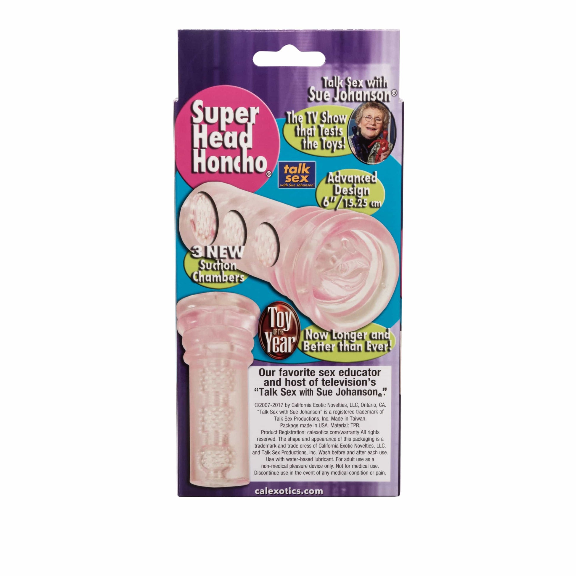 Sue Johanson Super Head Honcho Amazing Intimate Essentials Sue Johanson Super Head Honcho Amazing Intimate Essentials