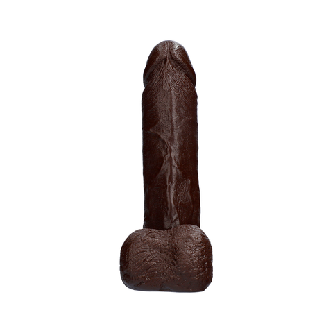 8" REALISTIC BLACK COCK