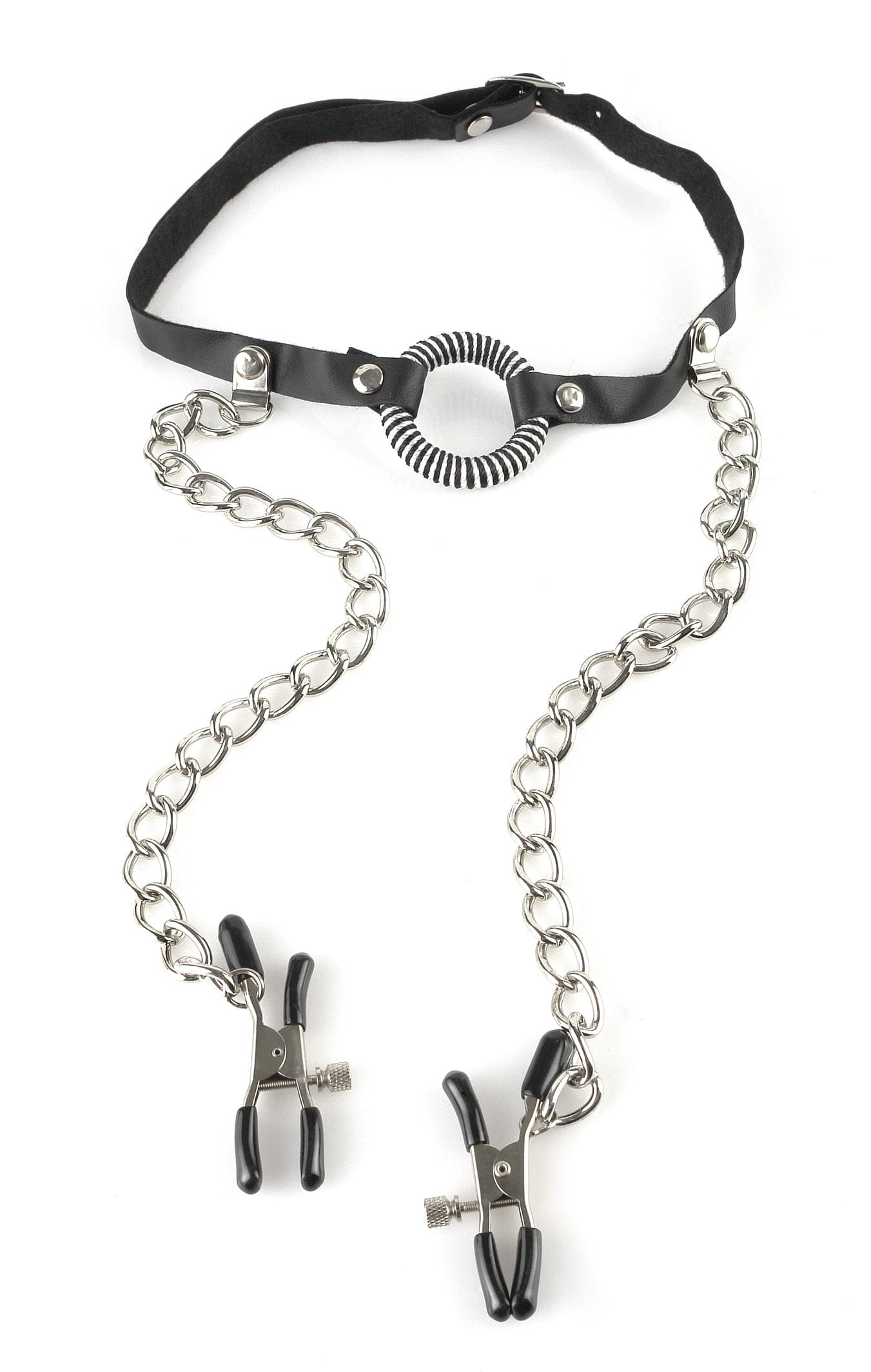 O-RING GAG W/ NIPPLE CLAMPS