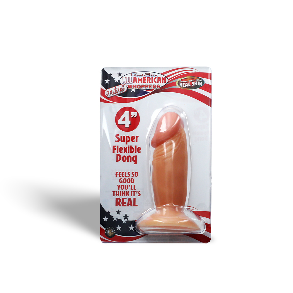 DONG W/ SUCTION CUP 4" - FLESH