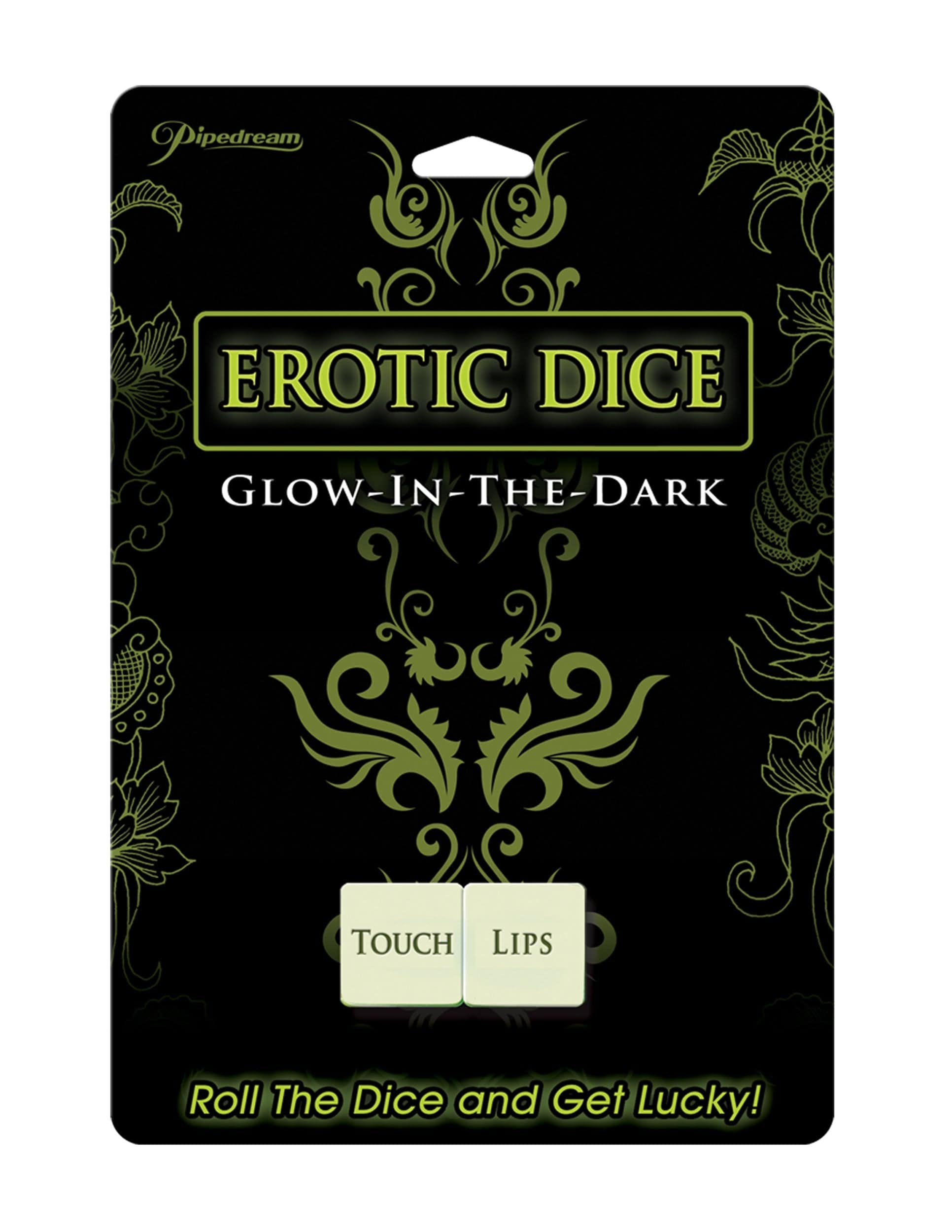 EROTIC DICE - GLOW IN THE DARK