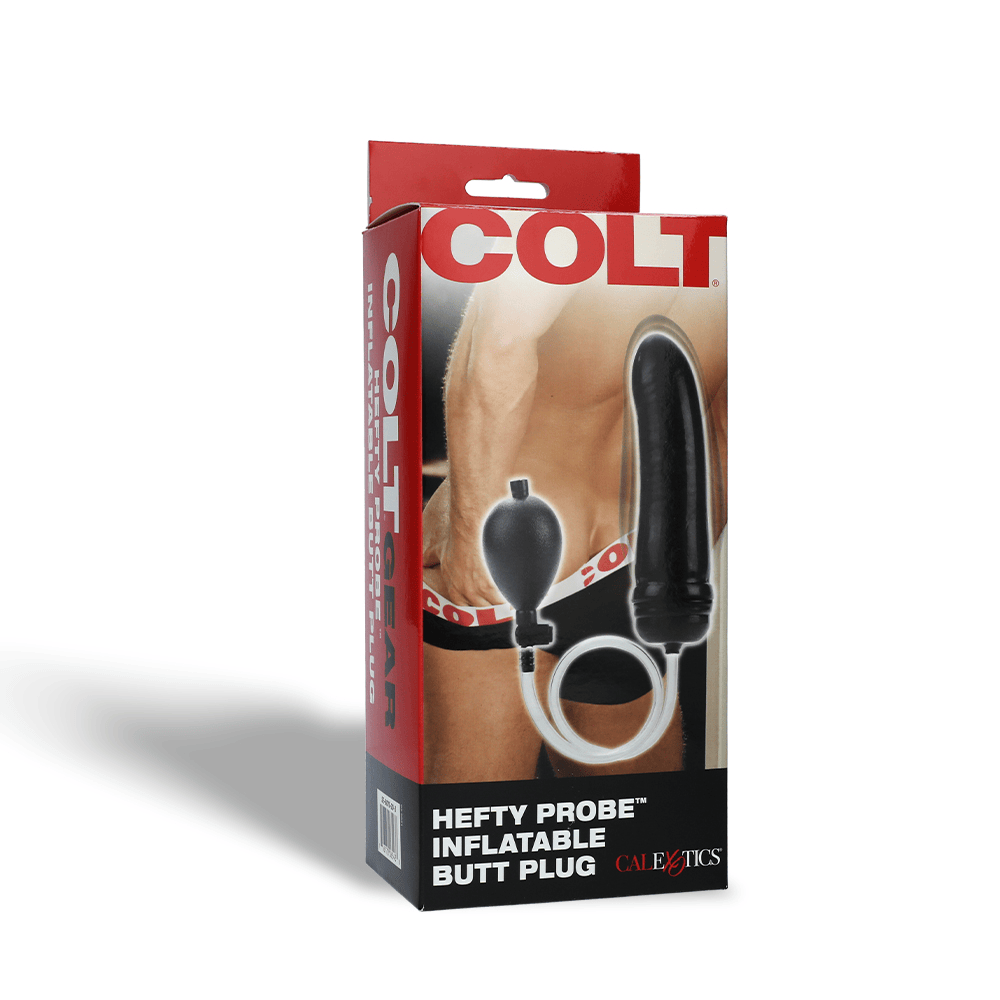 HEFTY PROBE BUTT PLUG - BLACK