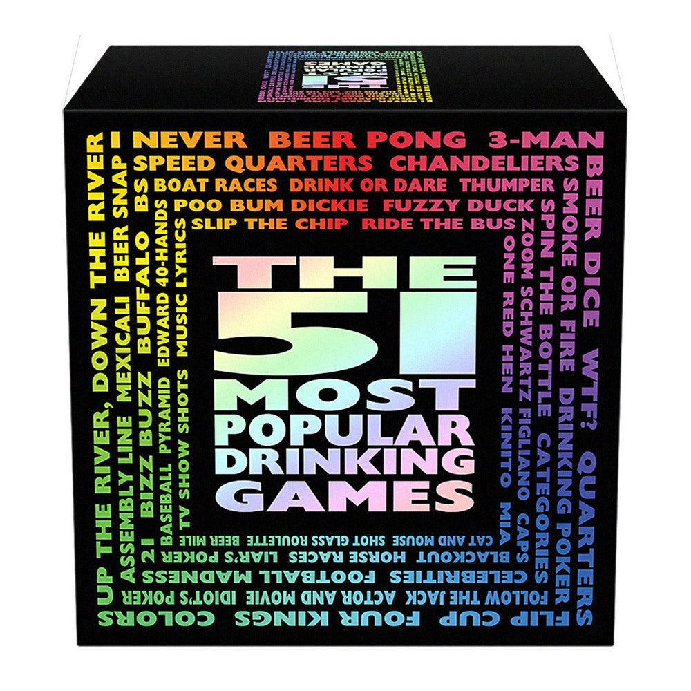 51 MOST POPULAR DRINKING GAMES