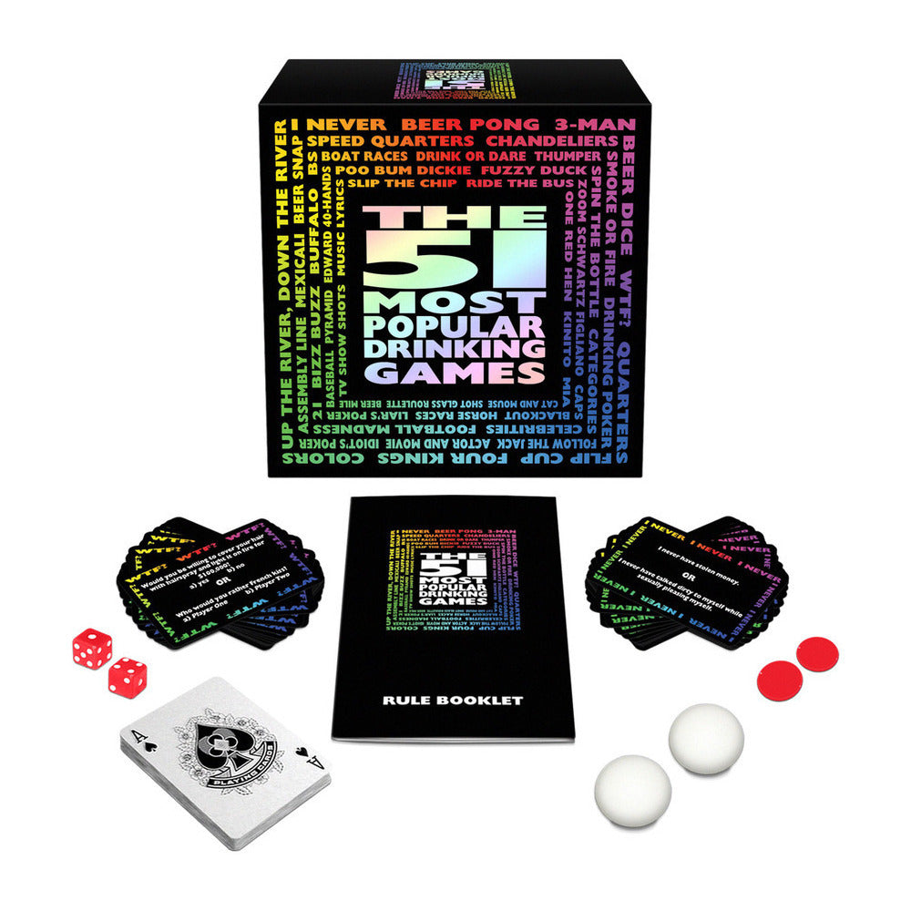 51 MOST POPULAR DRINKING GAMES