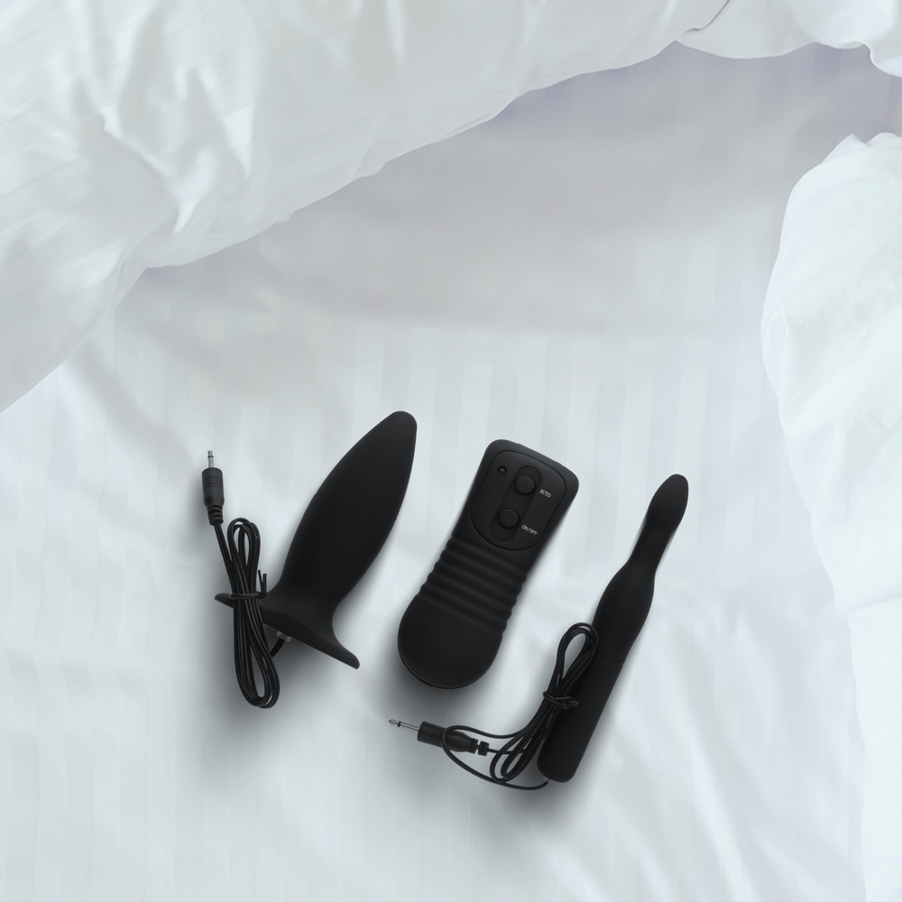 ANAL EXPLORER KIT - BLACK