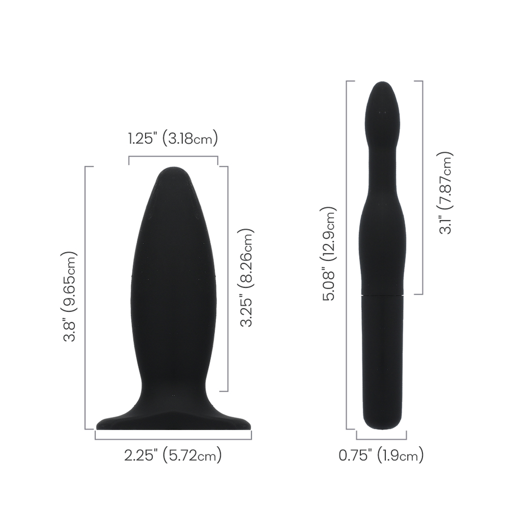 ANAL EXPLORER KIT - BLACK