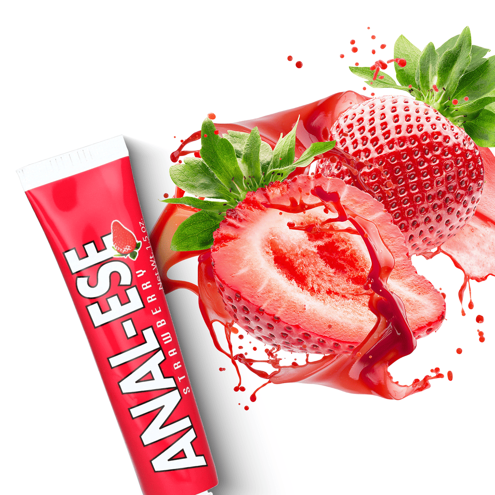 ANAL-ESE CREAM 1.5OZ - STRAWBERRY