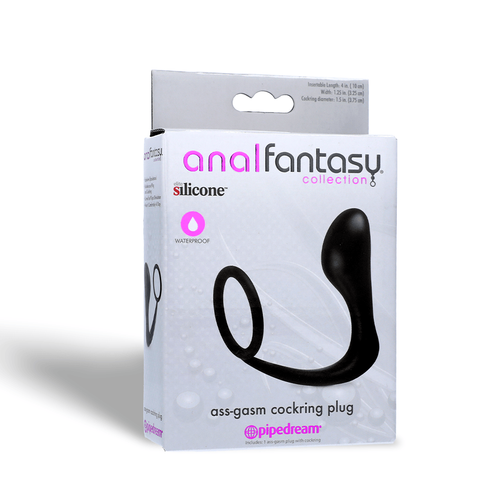 ASS-GASM COCKRING PLUG