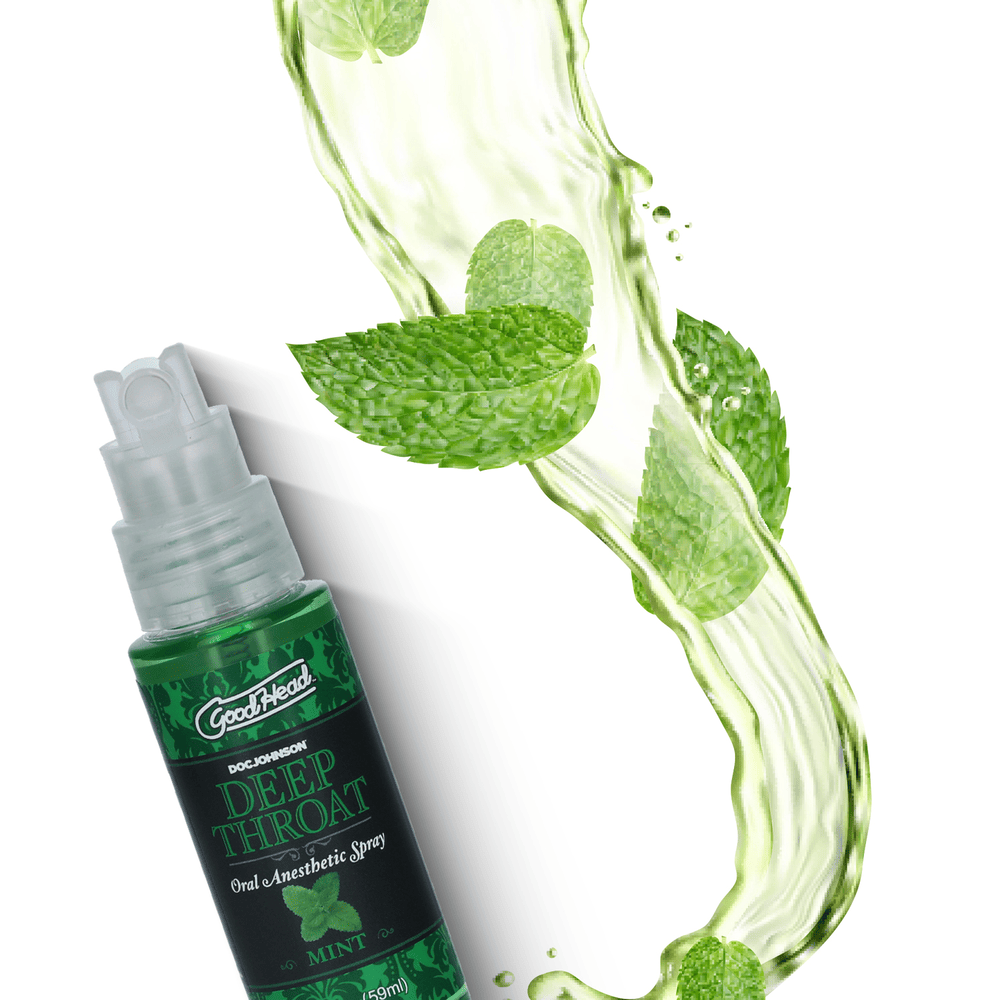 DEEP THROAT SPRAY 2OZ - MINT