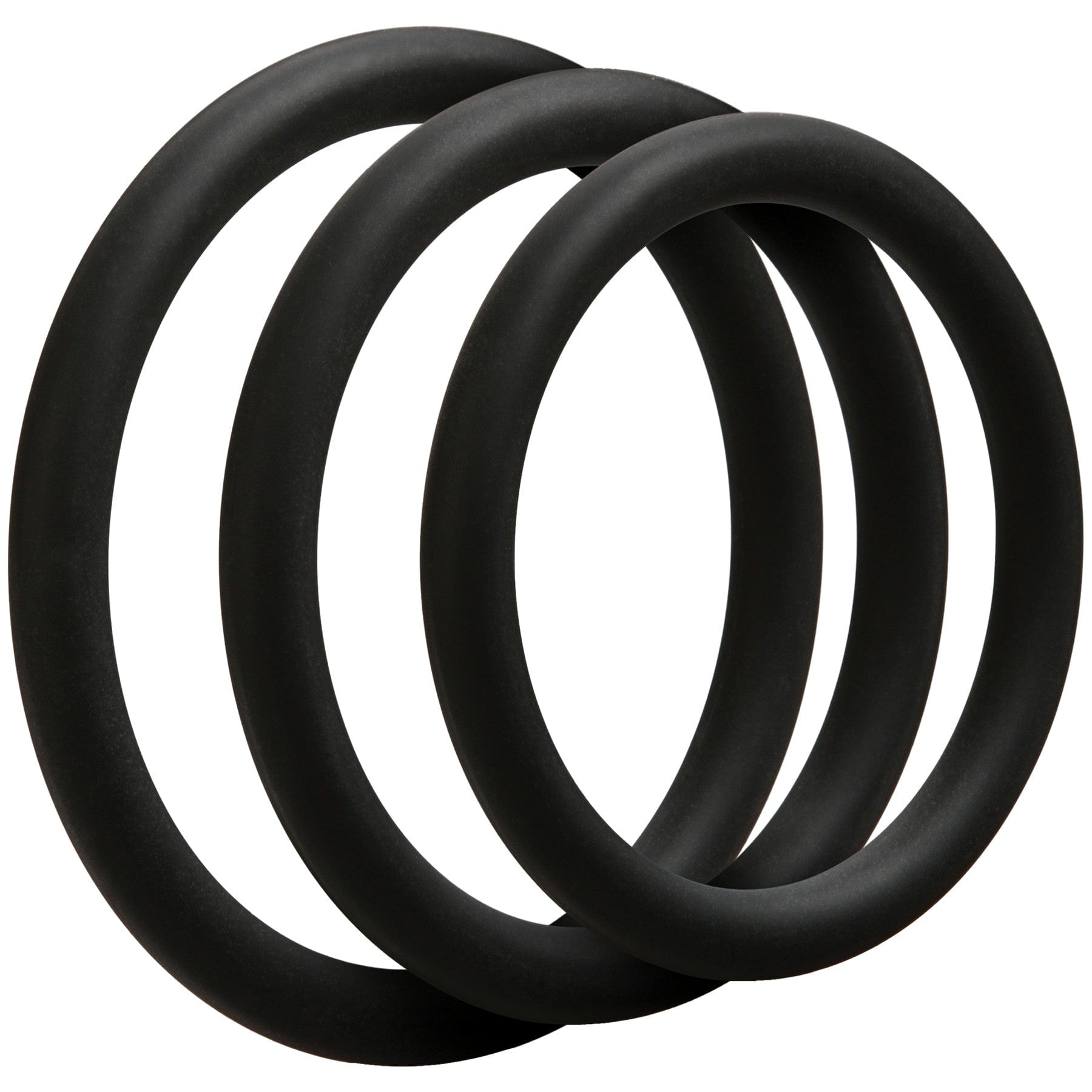 C-RING SET OF 3 - THIN - BLACK