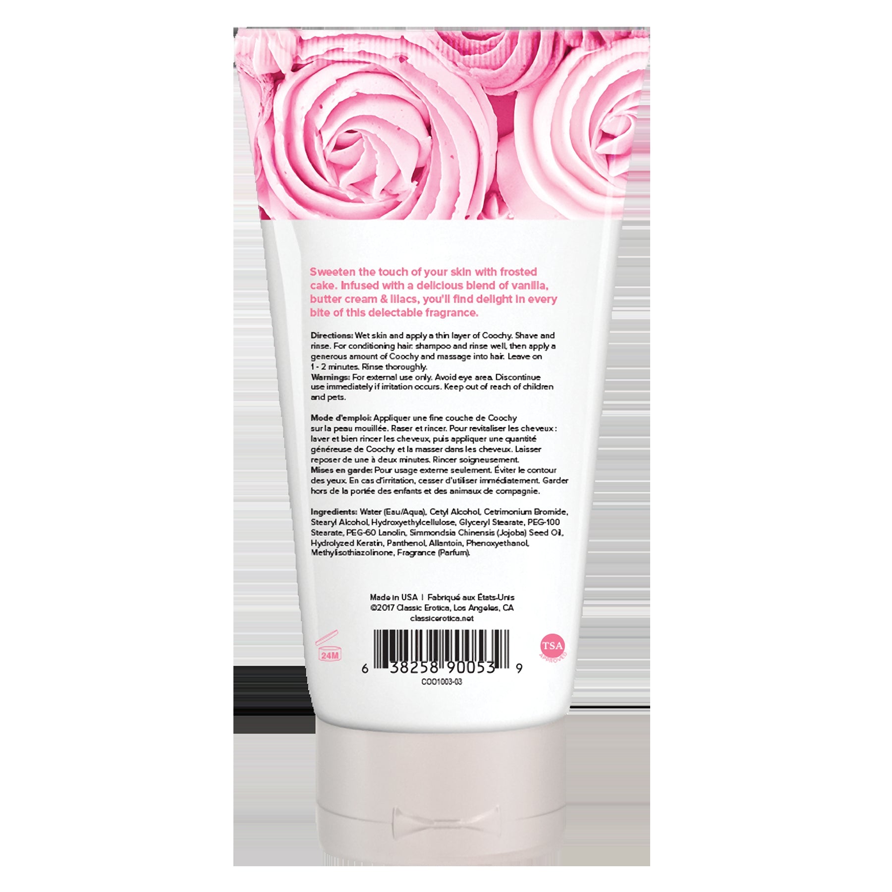 SHAVE CREAM - FROSTED CAKE - 3.4OZ