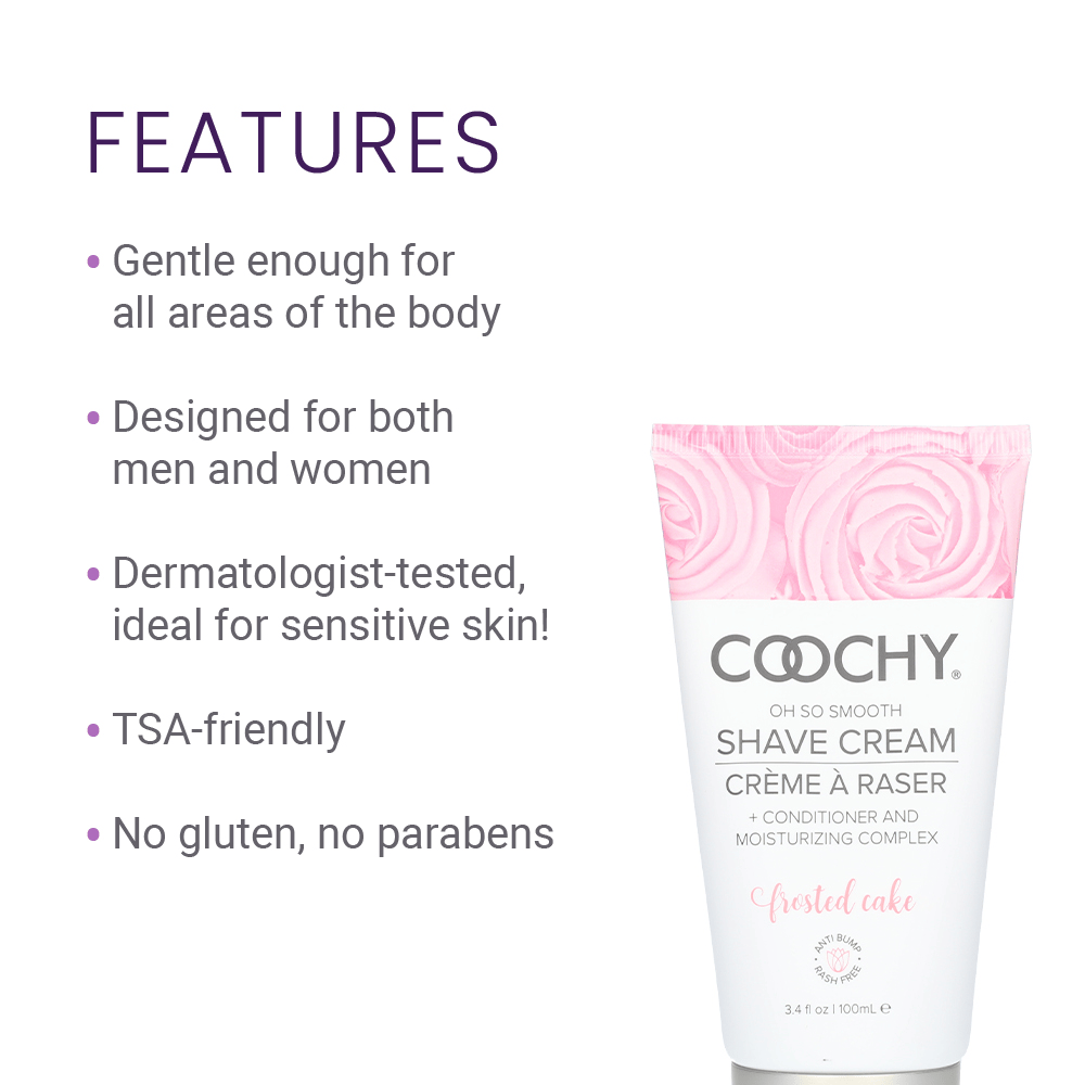 SHAVE CREAM - FROSTED CAKE - 3.4OZ