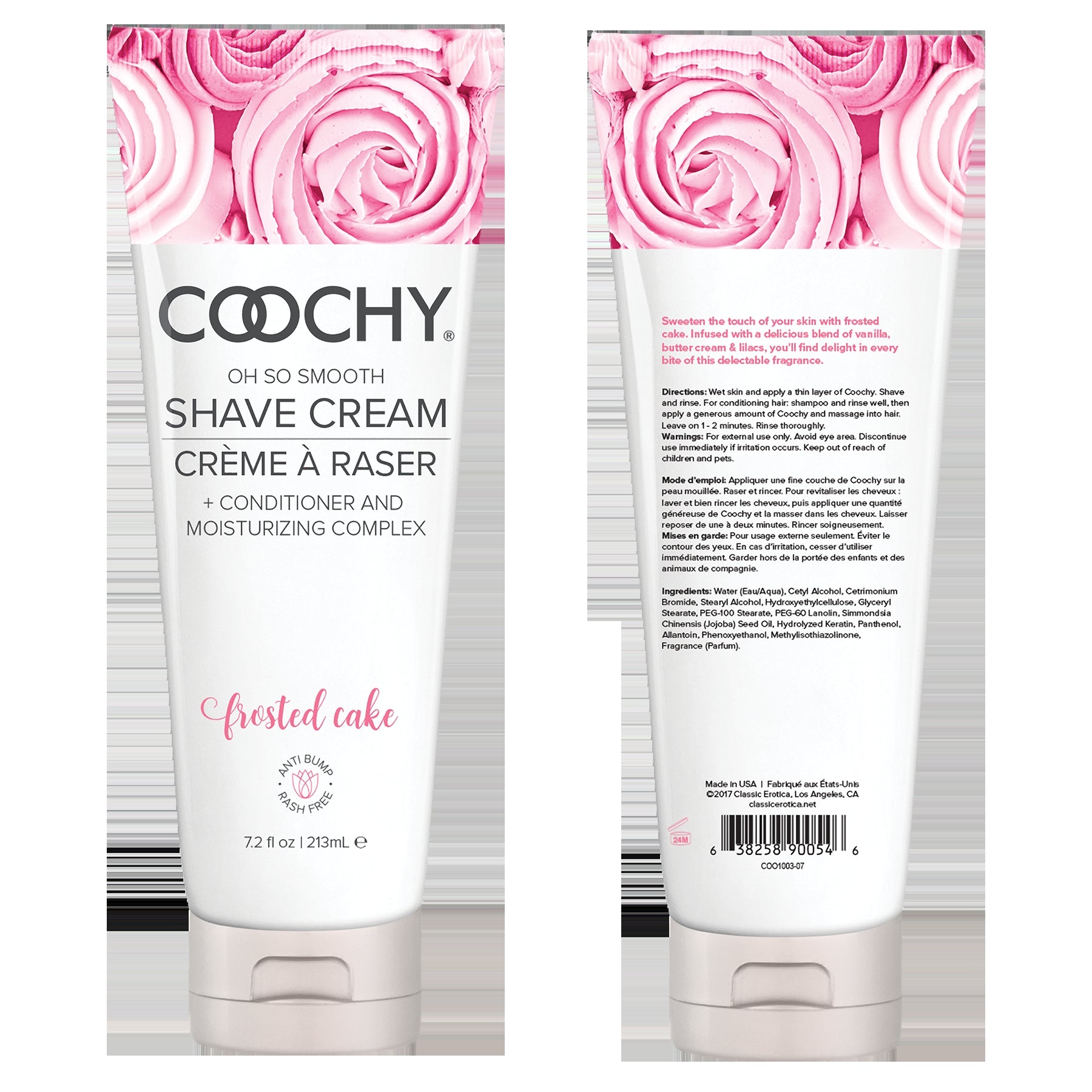 SHAVE CREAM - FROSTED CAKE - 7.2OZ