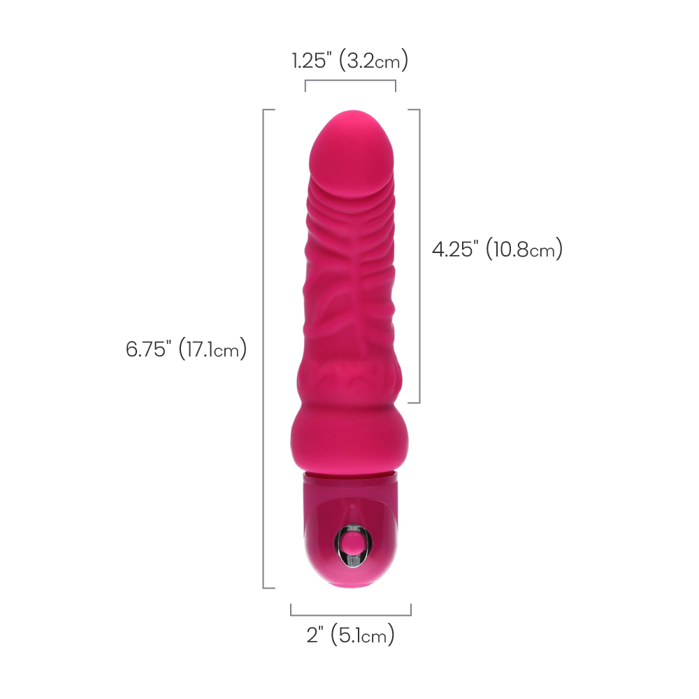 BENDIE CURVY PINK - 6.75"