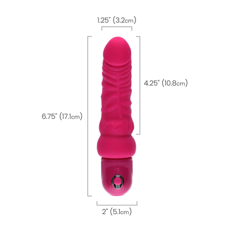 BENDIE CURVY PINK - 6.75"