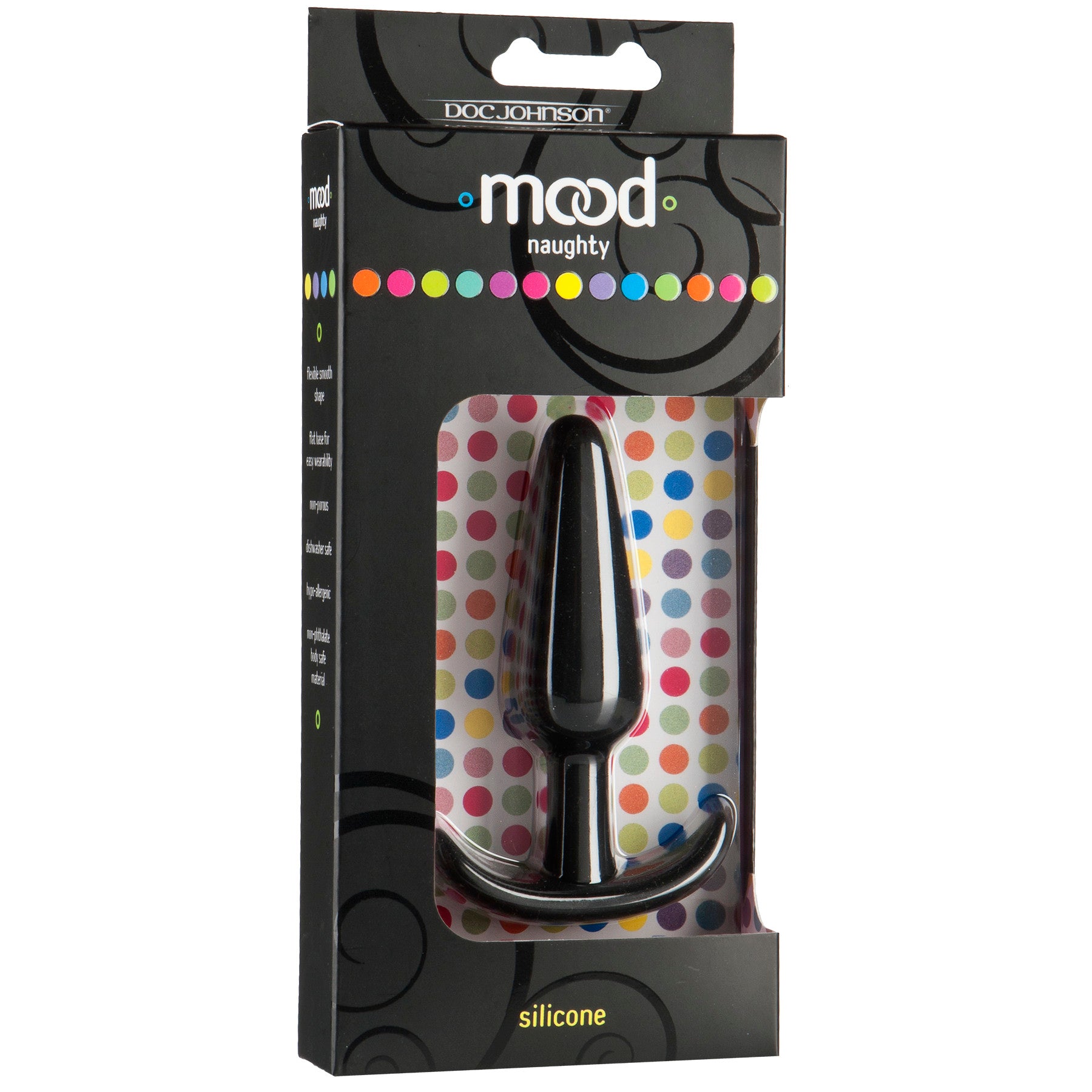 NAUGHTY - BLACK - 3.5\"