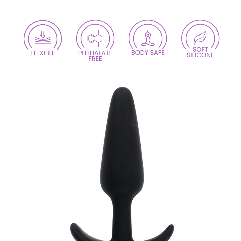 NAUGHTY - BLACK - 3.5\"