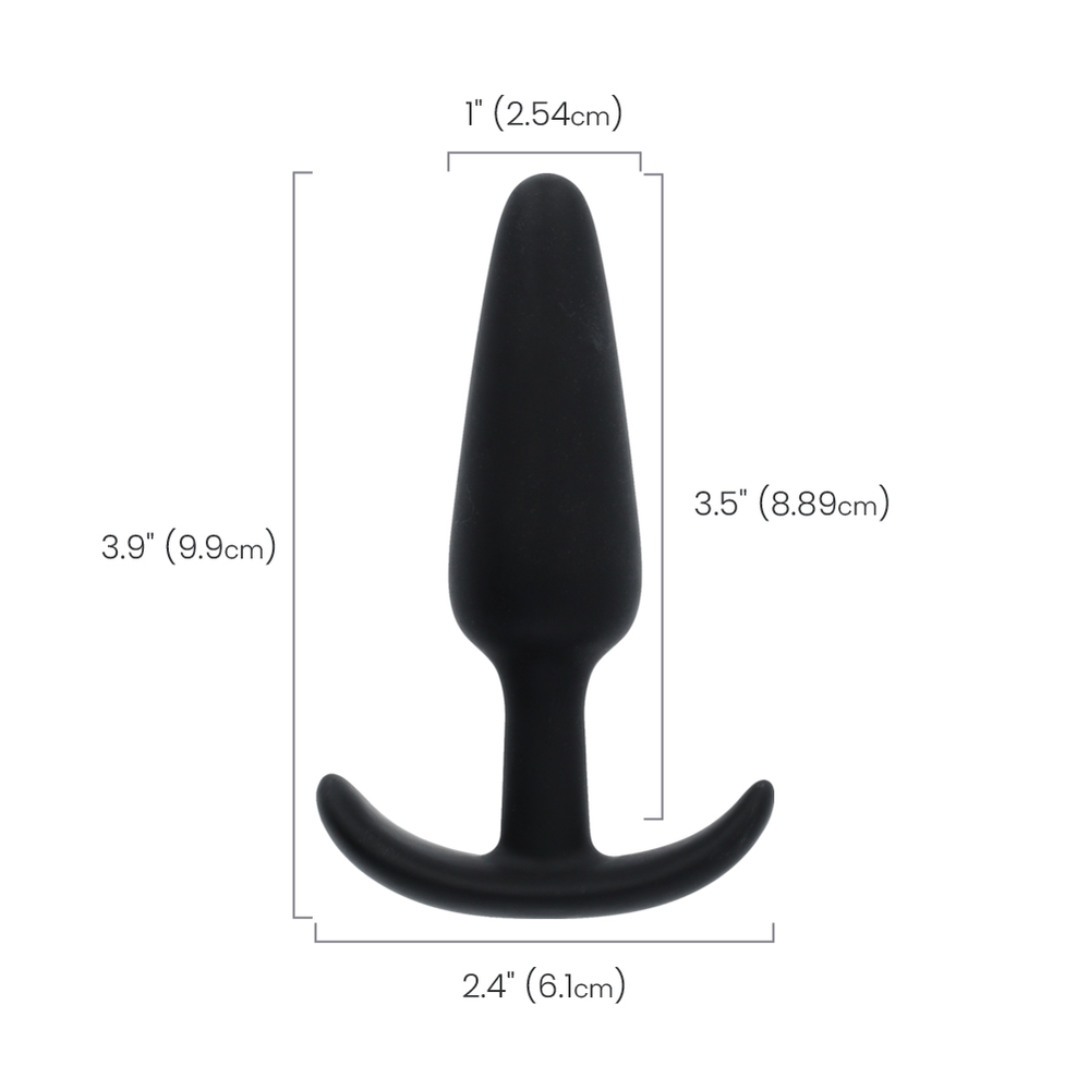 NAUGHTY - BLACK - 3.5\"
