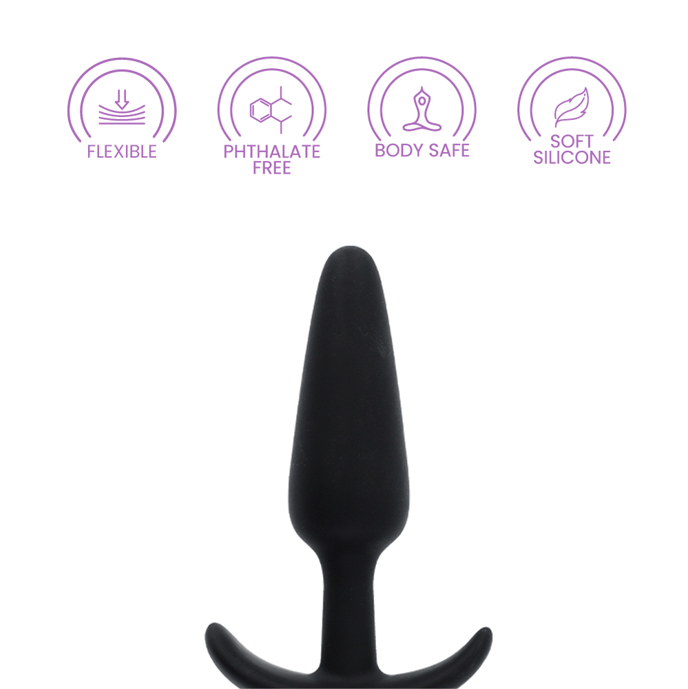 NAUGHTY - BLACK - 4.5\"