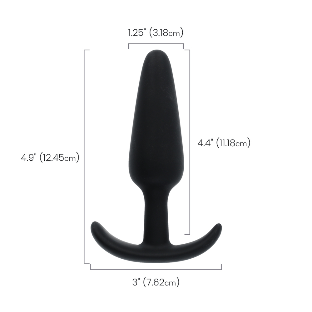 NAUGHTY - BLACK - 4.5\"