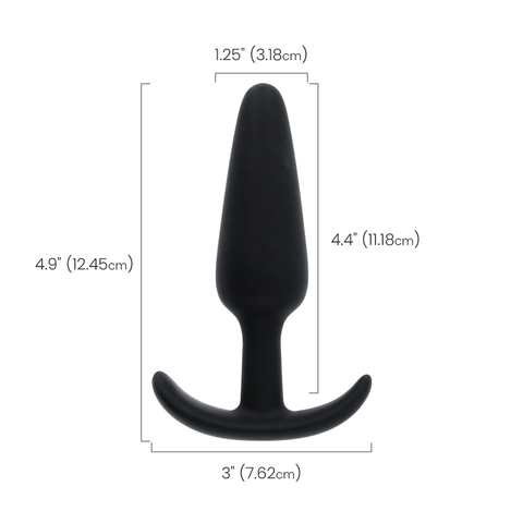 NAUGHTY - BLACK - 4.5\"