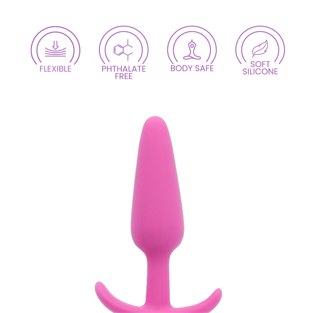 NAUGHTY - PINK - 3\"